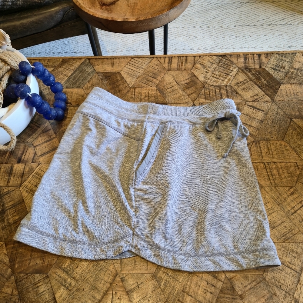 Athleta Techie Terry Skirt M Spring Sporty Beach Pool Comfy Athleisure Pockets - Picture 8 of 15